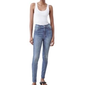 NWT Zara High Rise  TRF Skinny Jeans